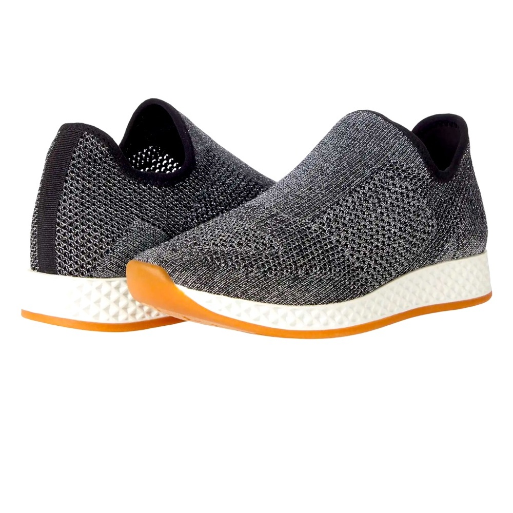 J Brand Knit Metallic Sneaker NEW SZ 8